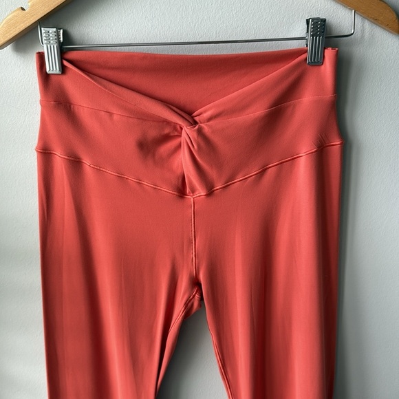 Offline By Aerie Orange Twist Flare Leggings - Picture 2 of 9